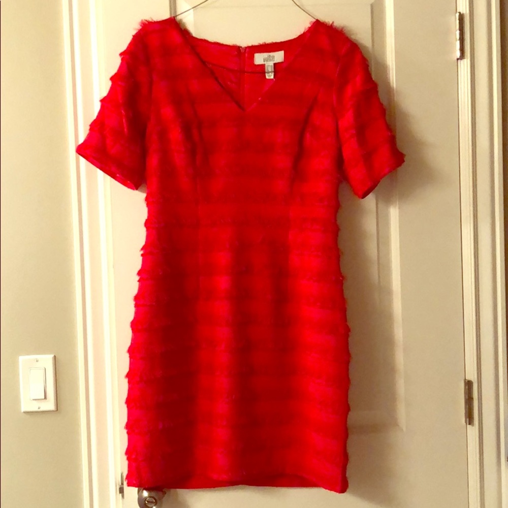 Beautiful red holiday dress